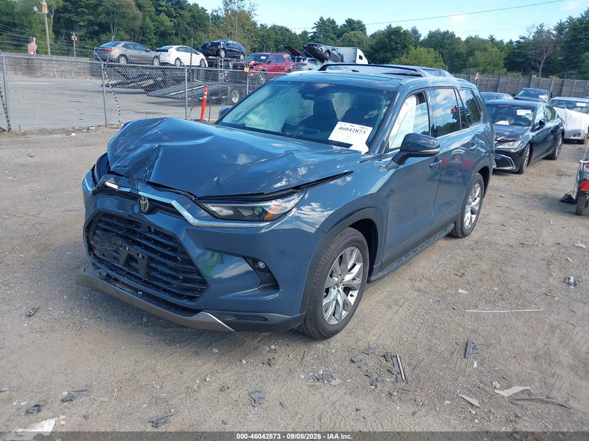 Vin: 5tdacab51ts110891, lot: 46542328, toyota grand highlander hybrid limited 20262