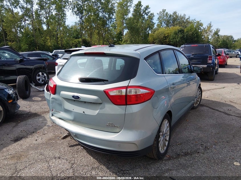 Vin: 1fadp5bu6dl514570, lot: 46542341, ford c-max hybrid sel 20134