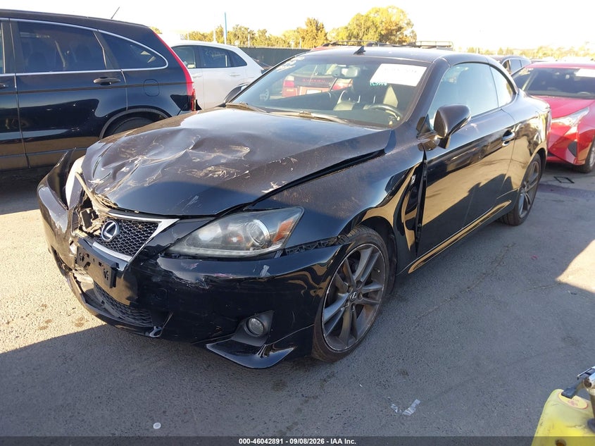 Vin: jthff2c26d2527762, lot: 46542346, lexus is 250c 20132