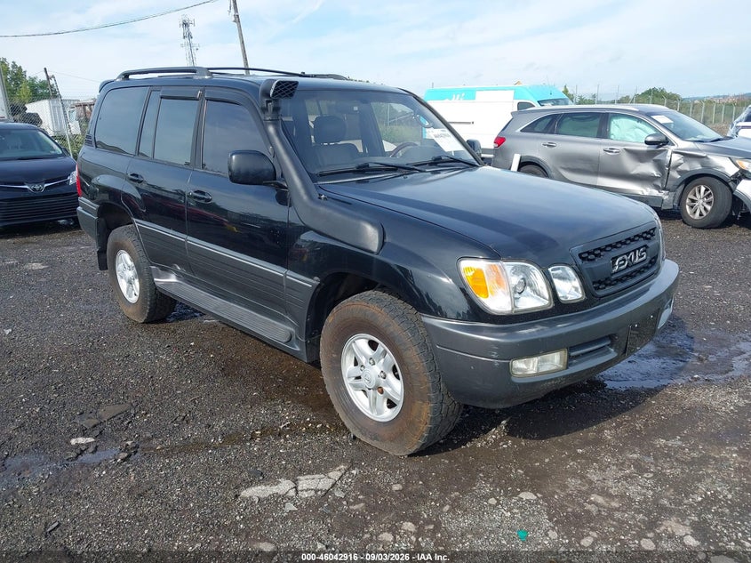 2000 Lexus Lx 470, Wear, IAAI, VIN JT6HT00W0Y0109964