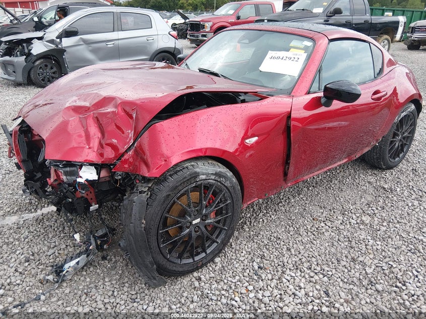 Vin: jm1ndal79r0607567, lot: 46542377, mazda mx-5 miata rf club 20242