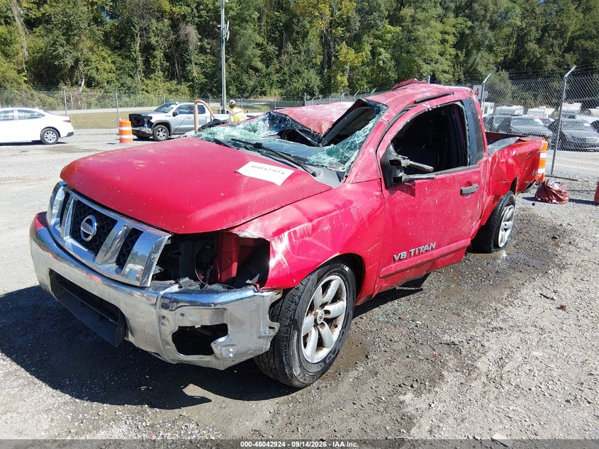 2008 Nissan Titan, Rollover, IAAI, VIN 1N6AA06A48N341740 — photo 2