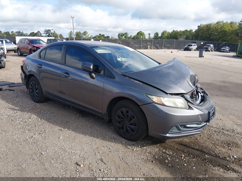 Vin: 2hgfb2f57fh539627, lot: 46542395, honda civic lx 2015 img_1