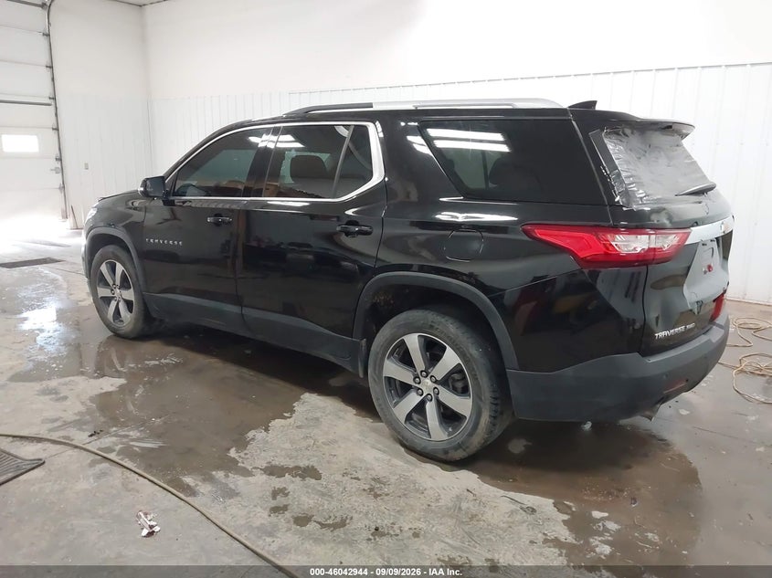 Vin: 1gnevhkw2jj163064, lot: 46542399, chevrolet traverse lt leather 20183