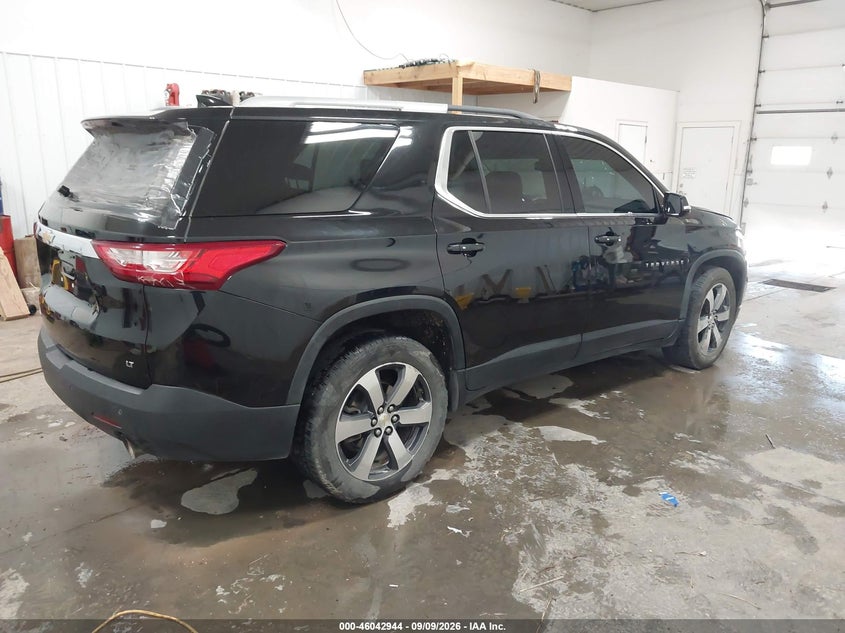 Vin: 1gnevhkw2jj163064, lot: 46542399, chevrolet traverse lt leather 20184