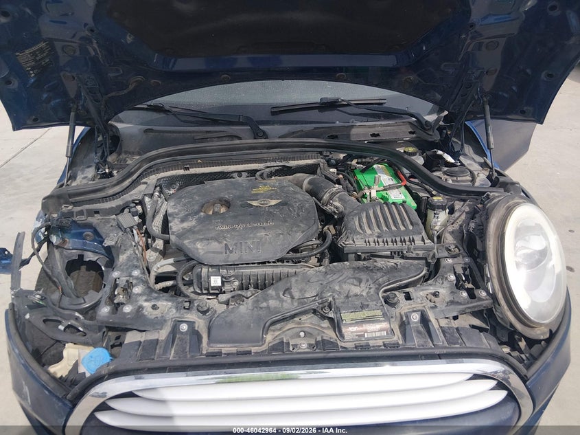 2015 MINI HARD TOP HATCHBACK 1.5L I-3 DI, DOHC, VVT, TURBO, 134HP