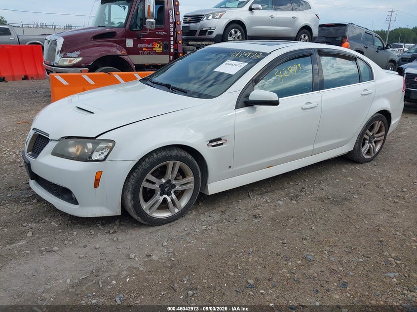 2009 Pontiac G8, Обычный износ, IAAI, VIN 6G2ER57759L224427 — фото 2
