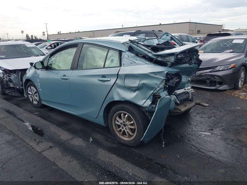 Vin: jtdkbrfu7j3062433, lot: 46542431, toyota prius two 20183