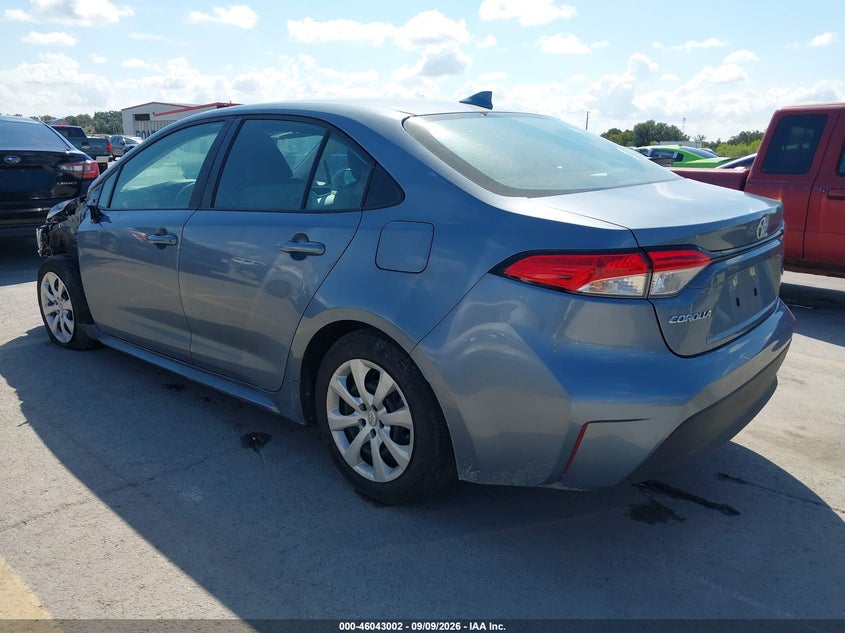 Vin: 5yfb4mde8rp224355, lot: 46542457, toyota corolla le 20243
