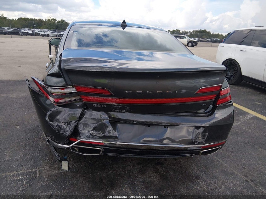 GENESIS G90 2021 VIN KMTF54PH0MU091964