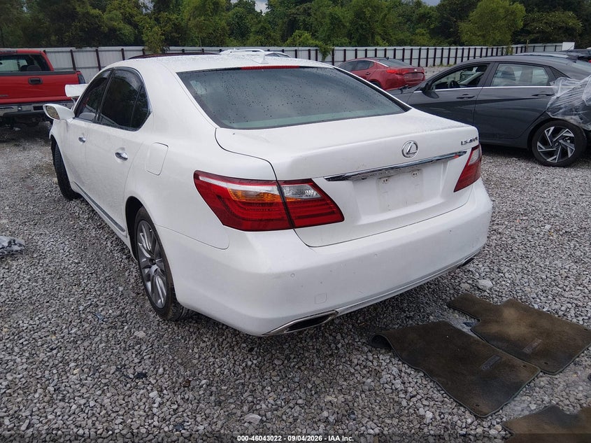 Vin: jthgl5ef7c5046186, lot: 46542477, lexus ls 460 l 20123