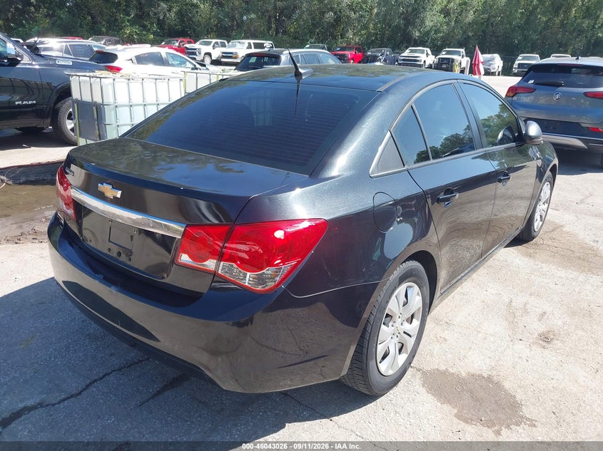 Vin: 1g1pa5sh7d7163519, lot: 46542481, chevrolet cruze ls auto 20134