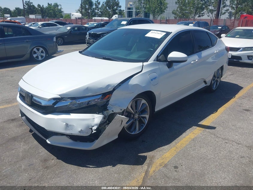 Vin: jhmzc5f35jc010115, lot: 46542486, honda clarity plug-in hybrid touring 20182