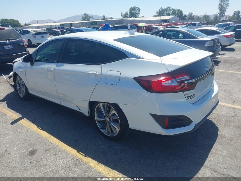 Vin: jhmzc5f35jc010115, lot: 46542486, honda clarity plug-in hybrid touring 20183