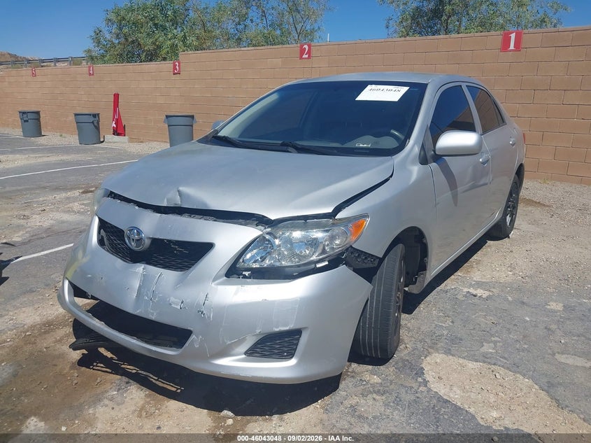 2010 TOYOTA COROLLA auction photo 2