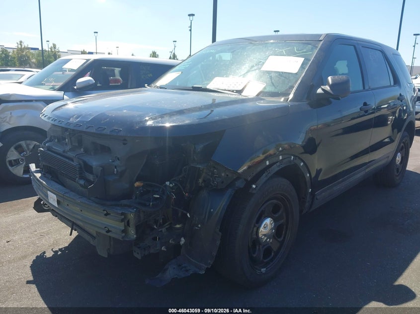 Vin: 1fm5k8at6jgc74797, lot: 46542514, ford police interceptor utility 20182