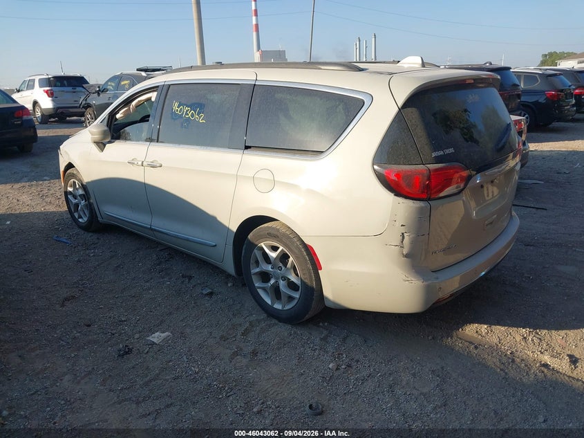 Vin: 2c4rc1bg7hr634194, lot: 46542517, chrysler pacifica touring-l 20173