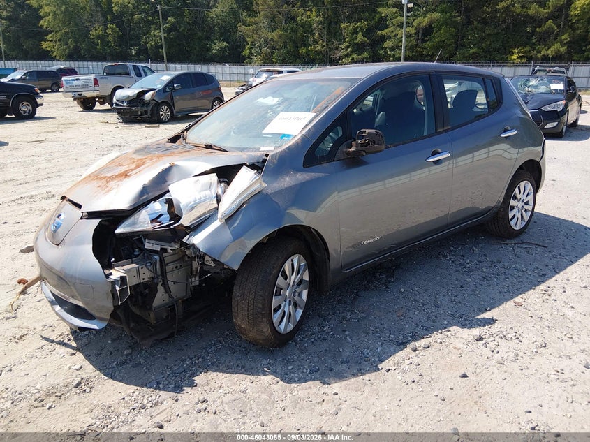 2015 NISSAN LEAF HATCHBACK ELECTRIC
