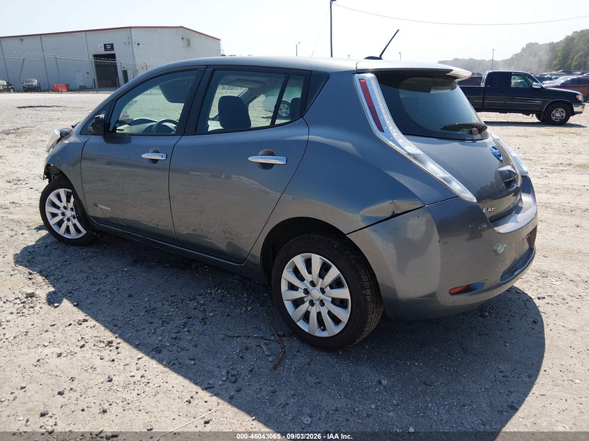 2015 NISSAN LEAF HATCHBACK ELECTRIC