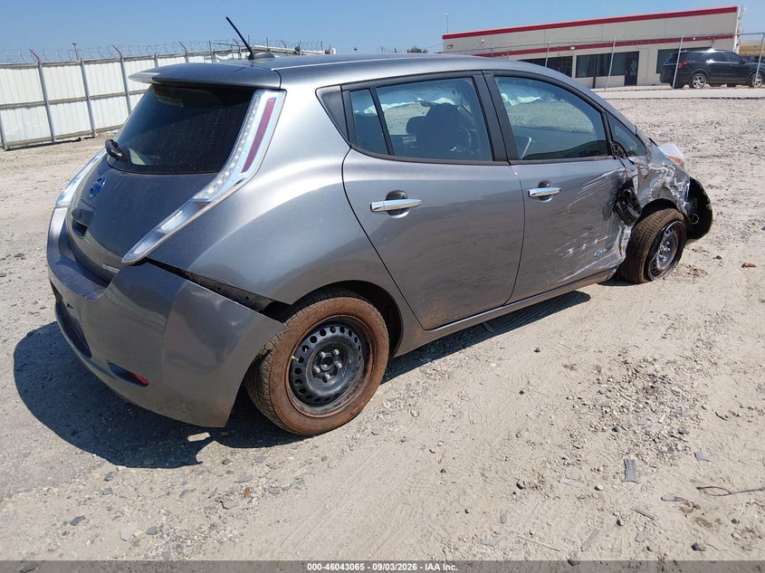 2015 NISSAN LEAF HATCHBACK ELECTRIC