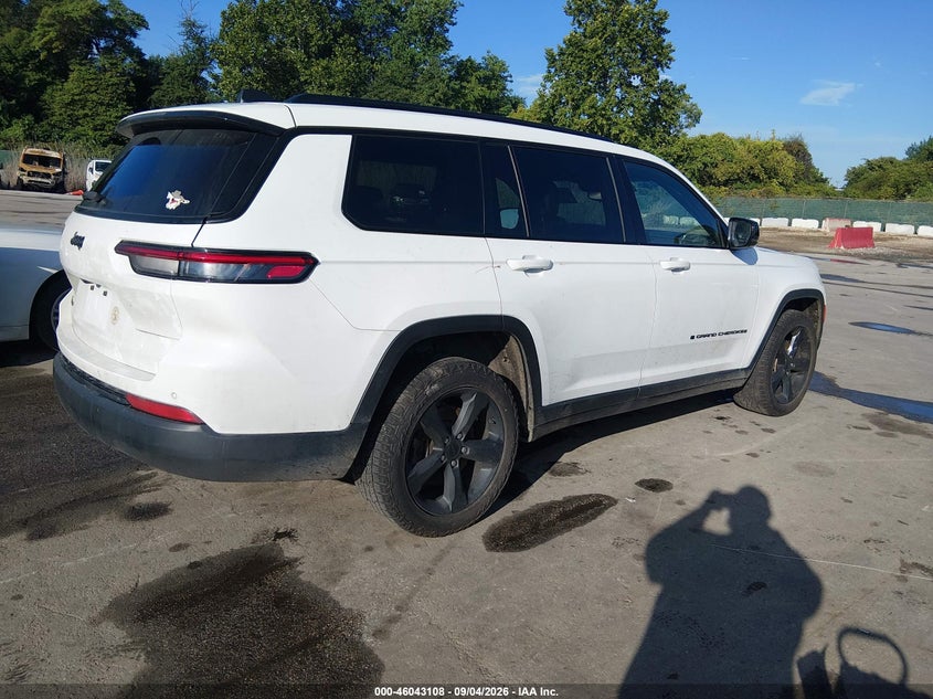 Vin: 1c4rjkag6m8151427, lot: 46542563, jeep grand cherokee l altitude 4x4 20214
