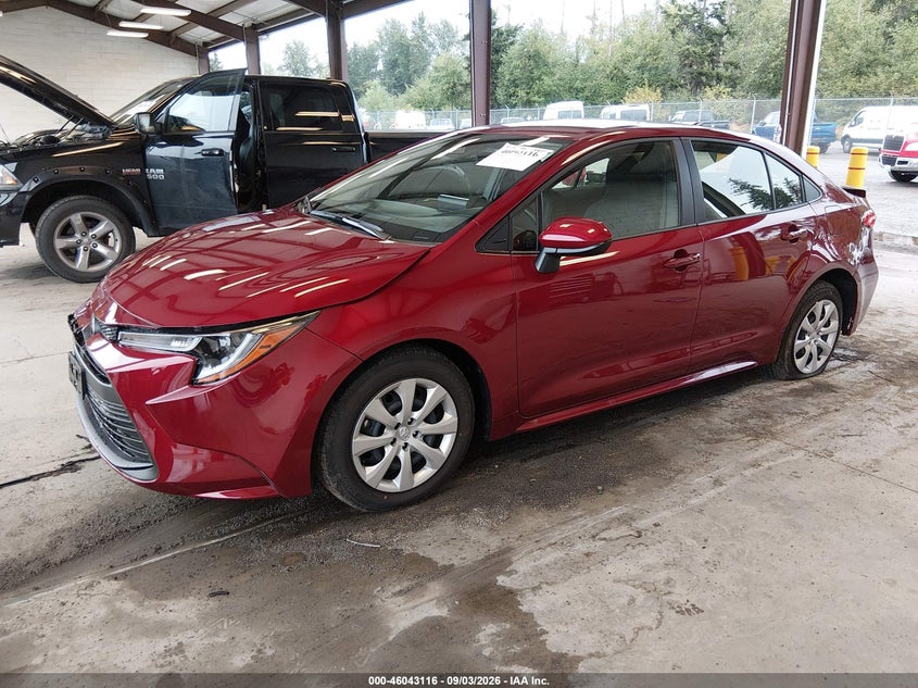 2026 Toyota Corolla, Rear, IAAI, VIN JTDB4MEE9T3048088 — photo 2