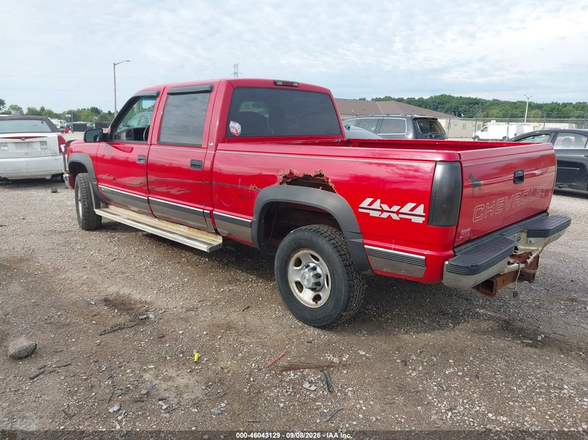 CHEVROLET K2500 2000 VIN 1GCGK23R8YF520048