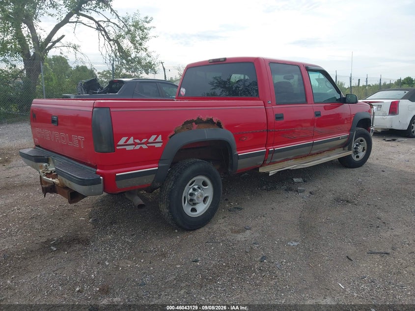 CHEVROLET K2500 2000 VIN 1GCGK23R8YF520048