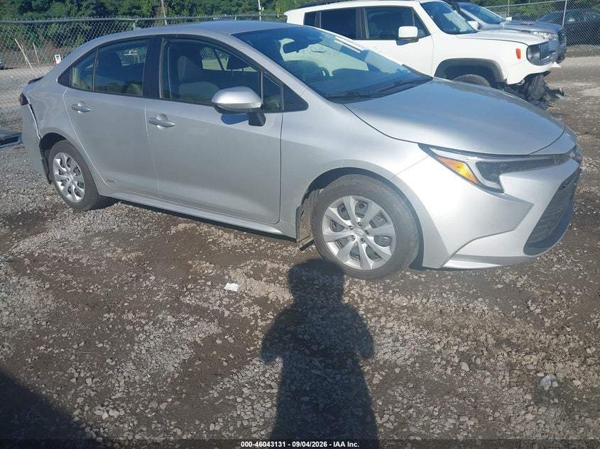 Vin: jtdbdmhexrj008991, lot: 46542586, toyota corolla hybrid le 2024 img_1