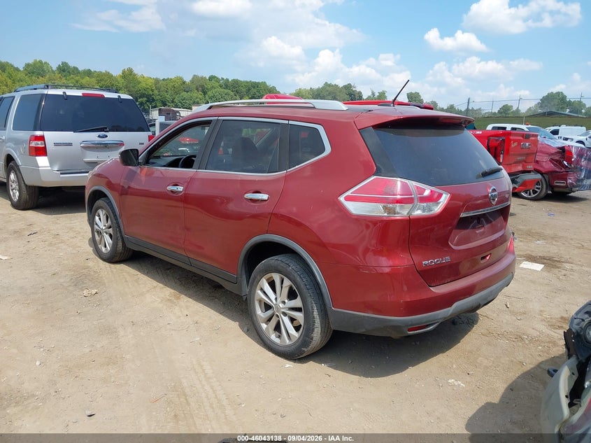 2016 NISSAN ROGUE auction photo 3