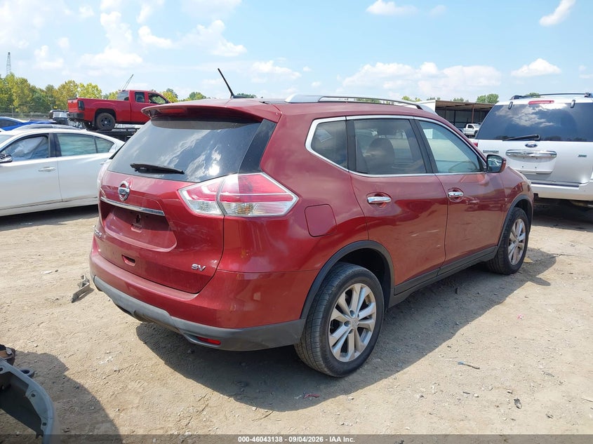 2016 NISSAN ROGUE auction photo 4