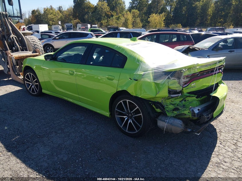 Vin: 2c3cdxhg6ph539132, lot: 46542599, dodge charger gt 20233