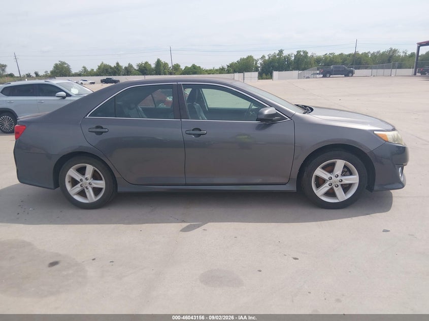 2013 TOYOTA CAMRY SEDAN 2.5L I-4 DOHC, VVT, REGULAR , 173HP