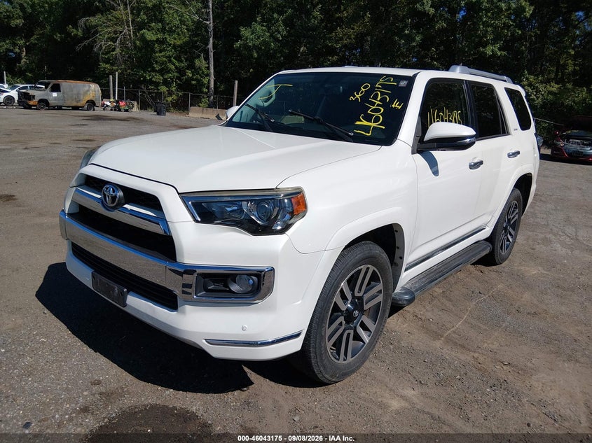 Vin: jtebu5jr2e5157025, lot: 46542630, toyota 4runner limited 20142