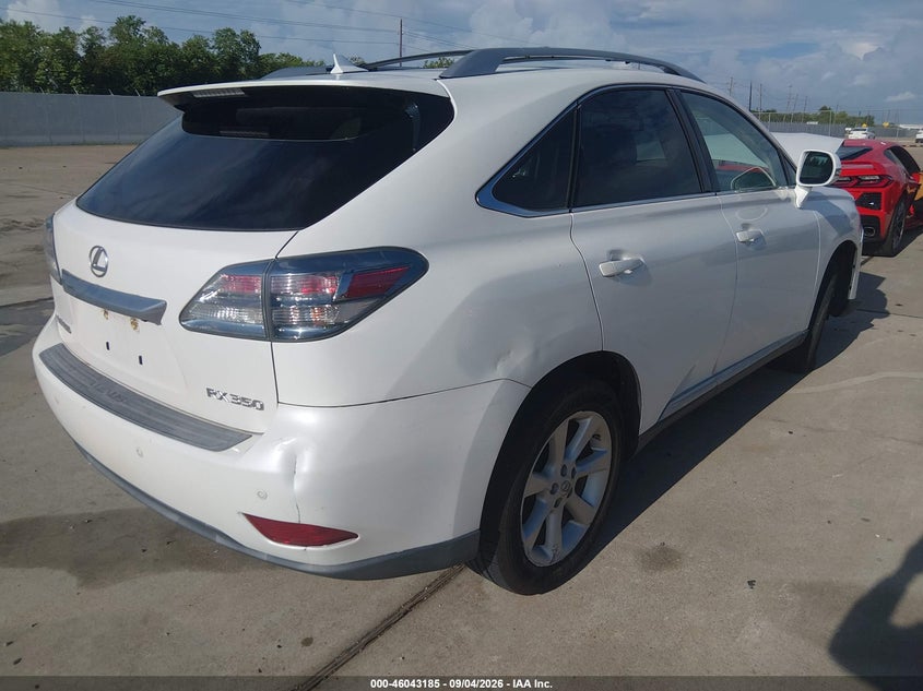 2010 LEXUS RX 350 auction photo 4