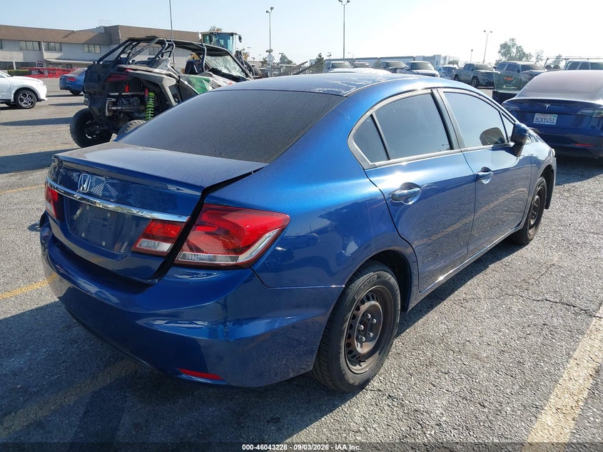 Vin: 19xfb2f58ee204935, lot: 46542683, honda civic lx 20144
