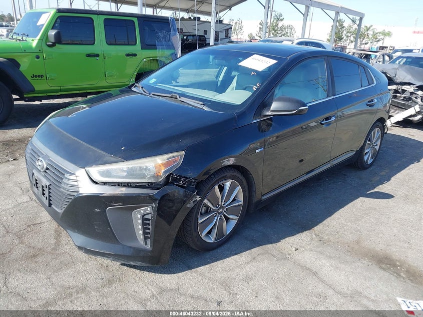 HYUNDAI IONIQ HYBRID 2017 VIN KMHC85LC3HU021059