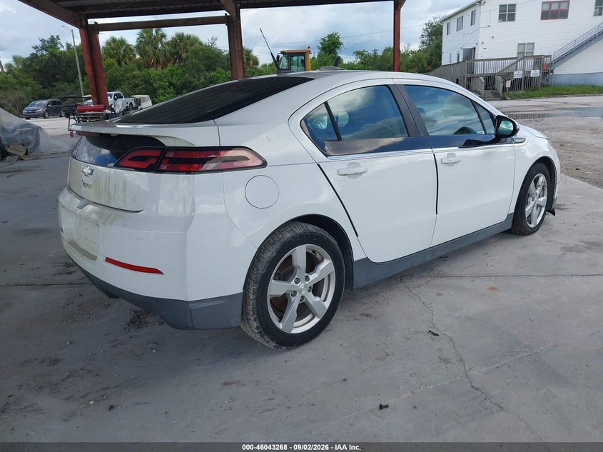 Vin: 1g1ra6e47du123062, lot: 46542722, chevrolet volt 20134