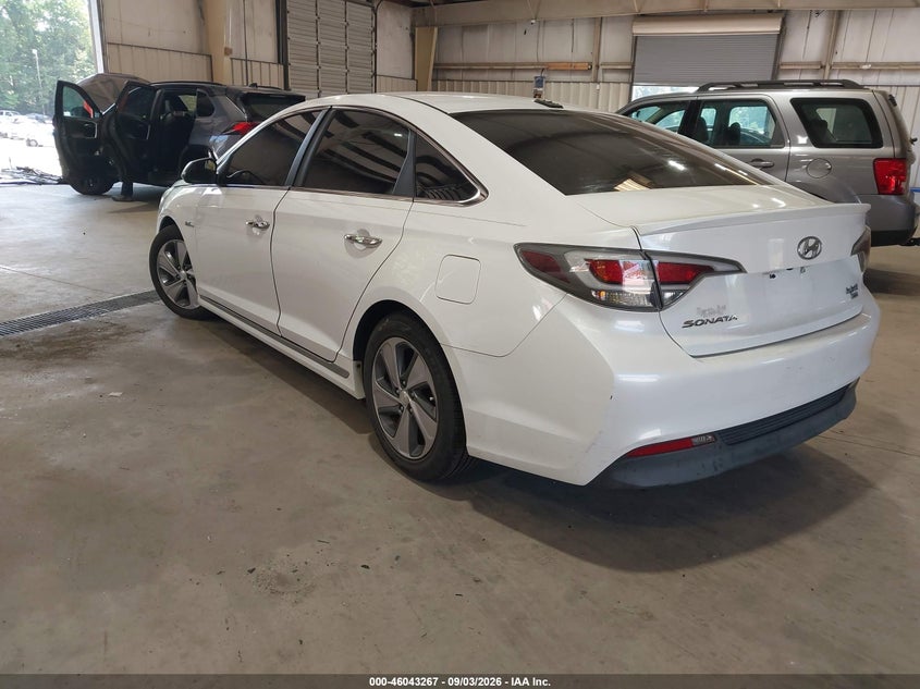 Vin: kmhe34l33ha065470, lot: 46542723, hyundai sonata hybrid limited 20173