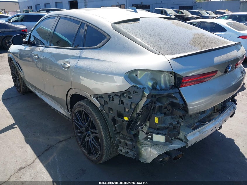 Vin: 5ymcy0c07m9e19296, lot: 46542745, bmw x6 m 20213