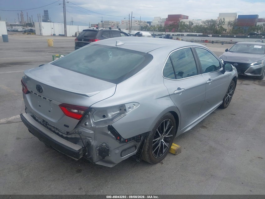 Vin: 4t1t11ak8nu689801, lot: 46542748, toyota camry se 20224