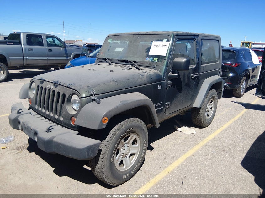 2010 JEEP WRANGLER auction photo 2