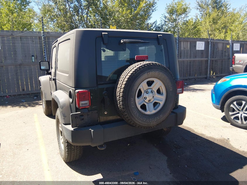 2010 JEEP WRANGLER auction photo 3