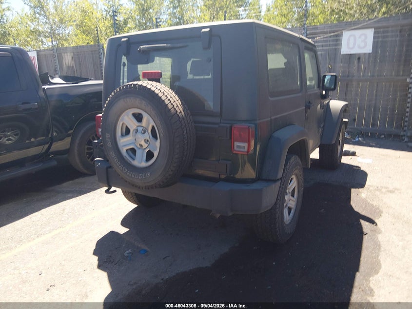2010 JEEP WRANGLER auction photo 4