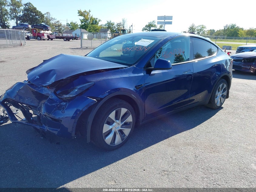 Vin: 7saygaeexpf674325, lot: 46542769, tesla model y awd/long range dual motor all-wheel drive 20232