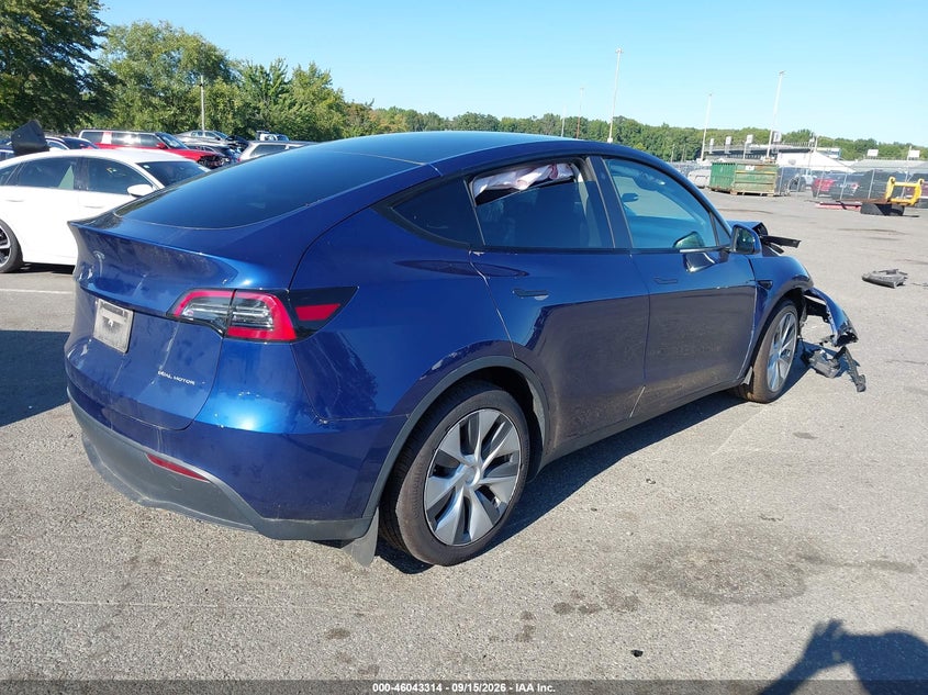 Vin: 7saygaeexpf674325, lot: 46542769, tesla model y awd/long range dual motor all-wheel drive 20234