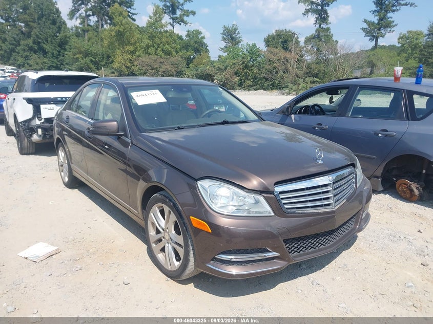 2013 MERCEDES-BENZ C 250 auction photo 1