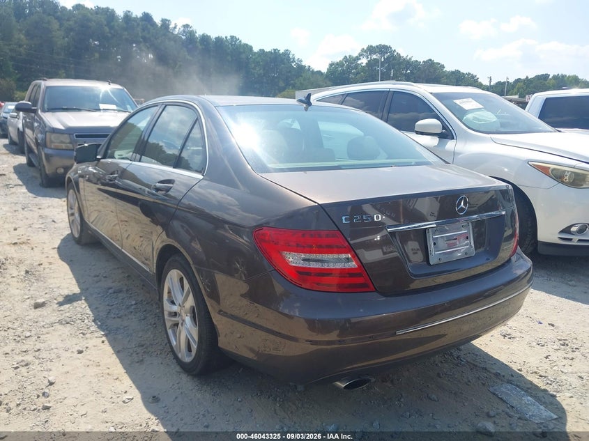 2013 MERCEDES-BENZ C 250 auction photo 3