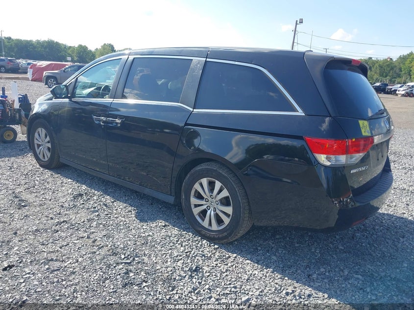 Vin: 5fnrl5h34gb119644, lot: 46542796, honda odyssey se 20163