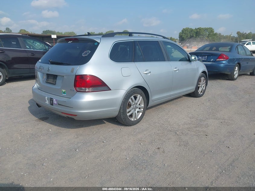 Vin: 3vwpl7aj6em607947, lot: 46542799, volkswagen jetta sportwagen 2.0l tdi 20144